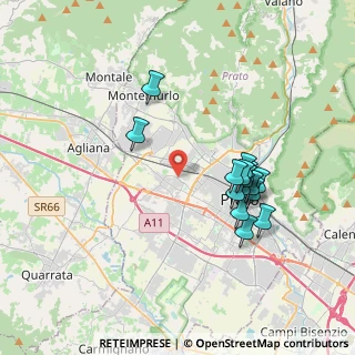 Mappa Via Ugo Foscolo, 59100 Prato PO, Italia (3.538)