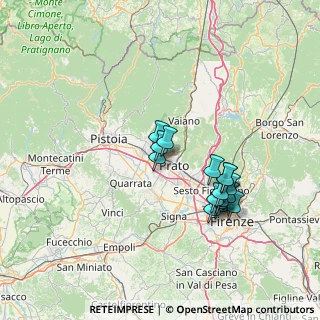 Mappa Via Ugo Foscolo, 59100 Prato PO, Italia (13.07875)