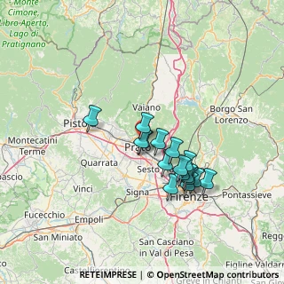 Mappa Via di Pippo, 59100 Prato PO, Italia (11.9175)