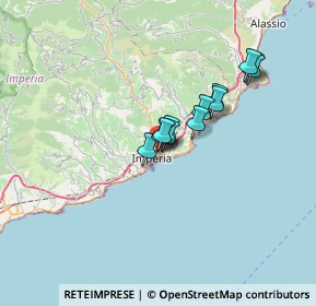 Mappa Via Matteotti, 18100 Imperia IM, Italia (4.80583)