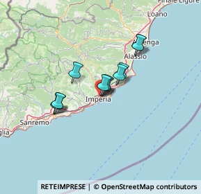 Mappa Via Matteotti, 18100 Imperia IM, Italia (9.52182)