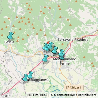 Mappa Via Giosuè Borsi, 51016 Montecatini Terme PT, Italia (3.29364)