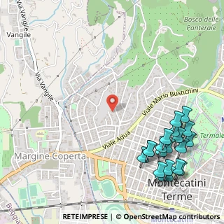Mappa Via Antonio Vivaldi, 51016 Montecatini Terme PT, Italia (0.7425)