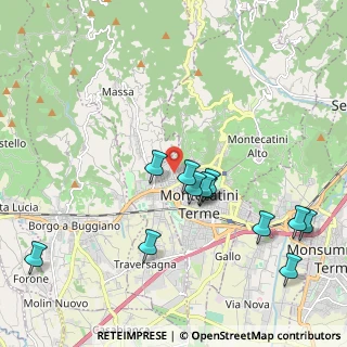 Mappa Via Antonio Vivaldi, 51016 Montecatini Terme PT, Italia (2.19417)