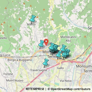 Mappa Via Antonio Vivaldi, 51016 Montecatini Terme PT, Italia (1.45412)
