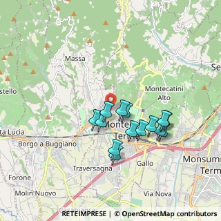 Mappa Via Antonio Vivaldi, 51016 Montecatini Terme PT, Italia (1.57857)