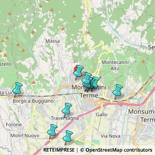 Mappa Via Antonio Vivaldi, 51016 Montecatini Terme PT, Italia (1.99833)