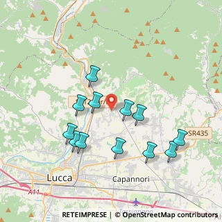 Mappa 55014 Capannori LU, Italia (3.75)