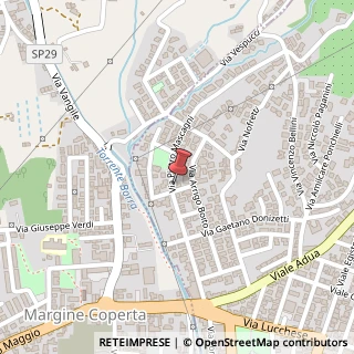 Mappa Via Pietro Mascagni, 62, 51016 Montecatini Terme, Pistoia (Toscana)