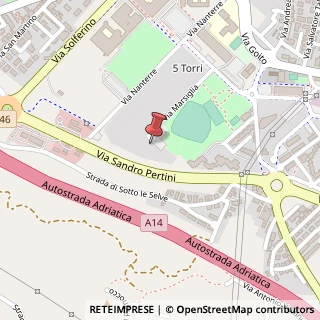 Mappa Via Marsiglia, 40, 61122 Pesaro, Pesaro e Urbino (Marche)