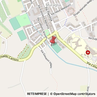 Mappa Via Garone Dino, 61122 Pesaro, Pesaro e Urbino (Marche)