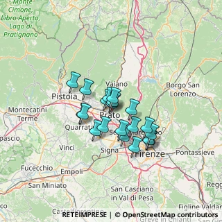 Mappa Studi Medici Galilei, 59100 Prato PO, Italia (9.5815)