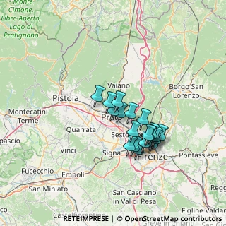 Mappa Studi Medici Galilei, 59100 Prato PO, Italia (11.5275)