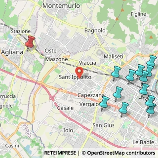 Mappa Via del Capannaccio, 59100 Prato PO, Italia (3.26769)