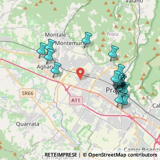 Mappa Via del Capannaccio, 59100 Prato PO, Italia (4.26842)