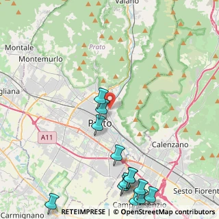 Mappa Via Giovanni Miniati, 59100 Prato PO, Italia (6.09538)
