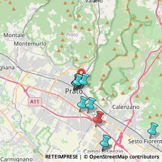 Mappa Via Giovanni Miniati, 59100 Prato PO, Italia (4.39667)