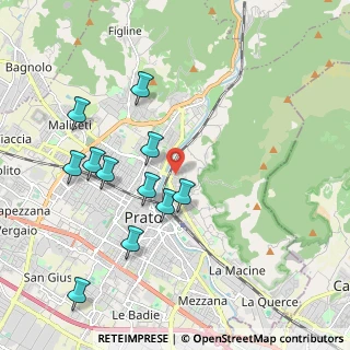 Mappa Via Molino di Filettole, 59100 Prato PO, Italia (2.04545)