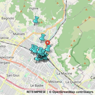 Mappa Via Giovanni Miniati, 59100 Prato PO, Italia (1.371)