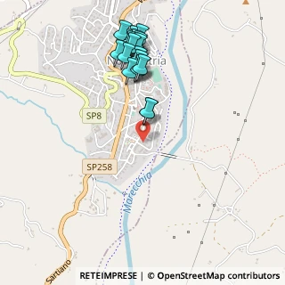 Mappa Via XXV Aprile, 47863 Novafeltria RN, Italia (0.552)