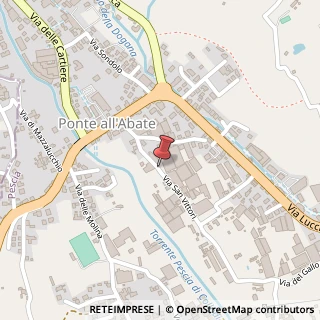 Mappa Via San Vittori, 11, 51012 Pescia, Pistoia (Toscana)