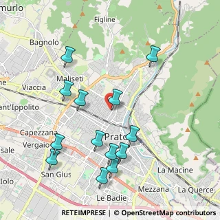 Mappa Via Bruno Zucca, 59100 Prato PO, Italia (2.17538)