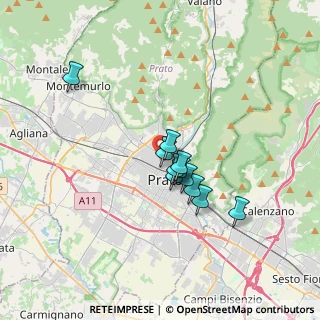 Mappa Via Bruno Zucca, 59100 Prato PO, Italia (2.54)