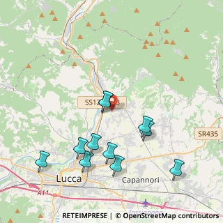 Mappa Via Ceppo di Melo, 55012 Marlia LU, Italia (4.22818)