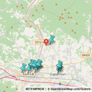 Mappa Via Ceppo di Melo, 55012 Marlia LU, Italia (5.06643)