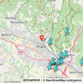 Mappa Via Abati, 59100 Prato PO, Italia (5.94083)