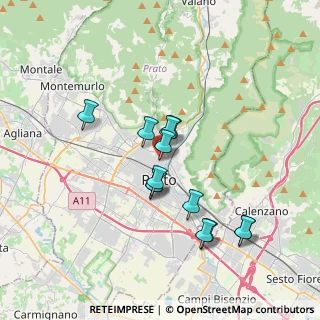 Mappa Via Abati, 59100 Prato PO, Italia (3.20231)