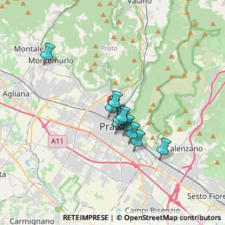 Mappa Via Abati, 59100 Prato PO, Italia (2.45364)
