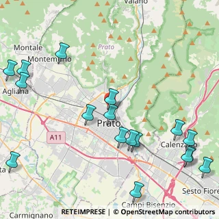 Mappa Via Abati, 59100 Prato PO, Italia (5.79765)