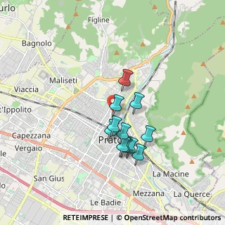 Mappa Via Abati, 59100 Prato PO, Italia (1.37364)