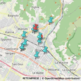 Mappa Via Abati, 59100 Prato PO, Italia (1.54)