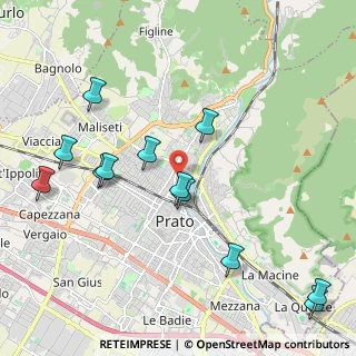 Mappa Via Abati, 59100 Prato PO, Italia (2.40917)
