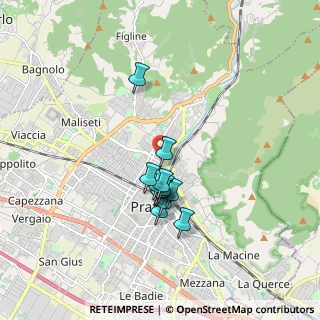 Mappa Via del Gorone, 59100 Prato PO, Italia (1.36667)