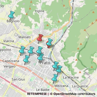 Mappa Via Mozza sul Gorone, 59100 Prato PO, Italia (2.10909)