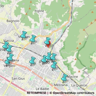 Mappa Via Mozza sul Gorone, 59100 Prato PO, Italia (2.49769)