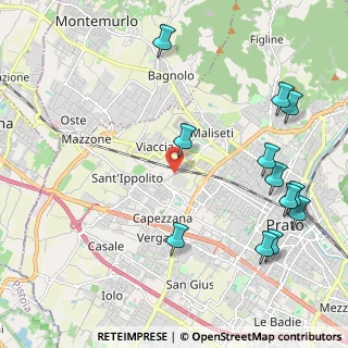 Mappa Via Lorenzo Ciulli, 59100 Prato PO, Italia (2.68083)