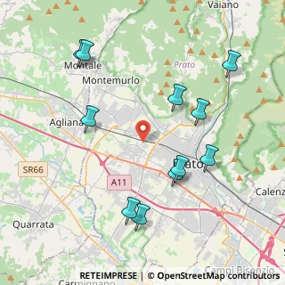 Mappa Via Lorenzo Ciulli, 59100 Prato PO, Italia (4.53091)