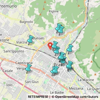 Mappa Via Bormida, 59100 Prato PO, Italia (1.75857)