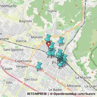 Mappa Via Bormida, 59100 Prato PO, Italia (1.36)