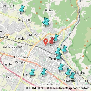 Mappa Via Bormida, 59100 Prato PO, Italia (2.42385)