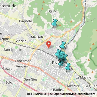 Mappa Via Bormida, 59100 Prato PO, Italia (1.7325)