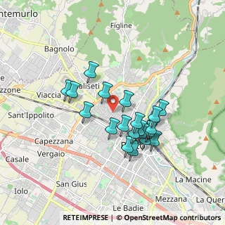 Mappa Via Bormida, 59100 Prato PO, Italia (1.5045)