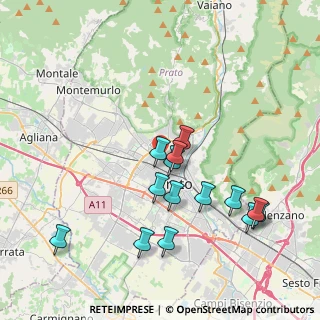 Mappa Via Bormida, 59100 Prato PO, Italia (3.97143)