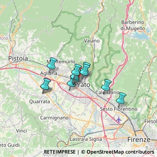Mappa Via Bormida, 59100 Prato PO, Italia (4.75455)