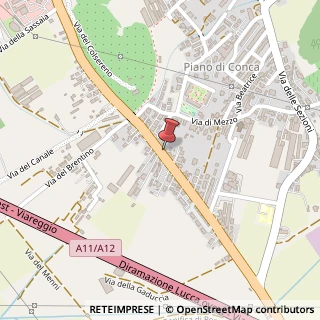 Mappa Via Sarzanese Nord, 5310, 55040 Massarosa, Lucca (Toscana)
