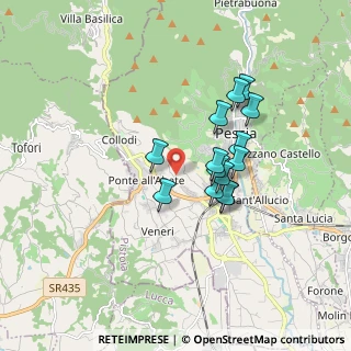 Mappa Via del Paradiso, 51017 Pescia PT, Italia (1.40786)